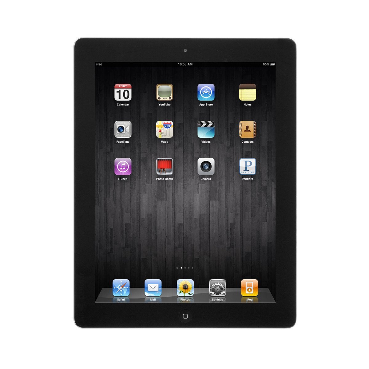 Apple iPad 4 16GB 9.7in Retina Display WiFi Bluetooth & Camera - Black -  4th Gen (Refurbished)