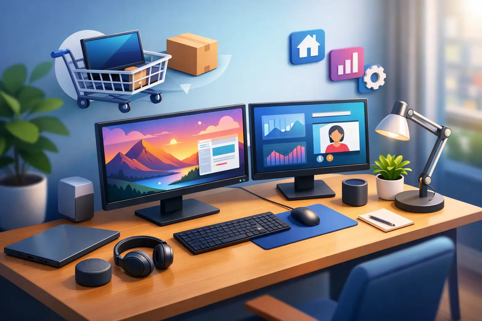 Computer And Monitor In Store Buy Monitors for Home Office Smarter – Atlas Computers & Electronics