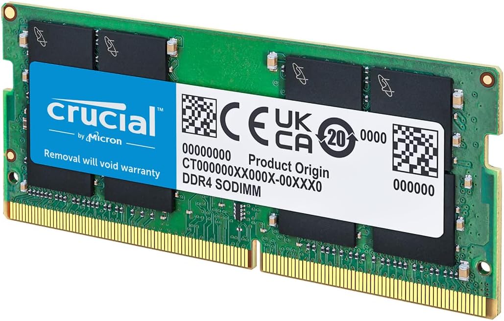 crucial Pro 16GB×2 DDR4-3200 短期使用 残りラスト Crucial 16GB DDR4 Laptop RAM SODIMM 260-Pin Up to 3200MHz Intel