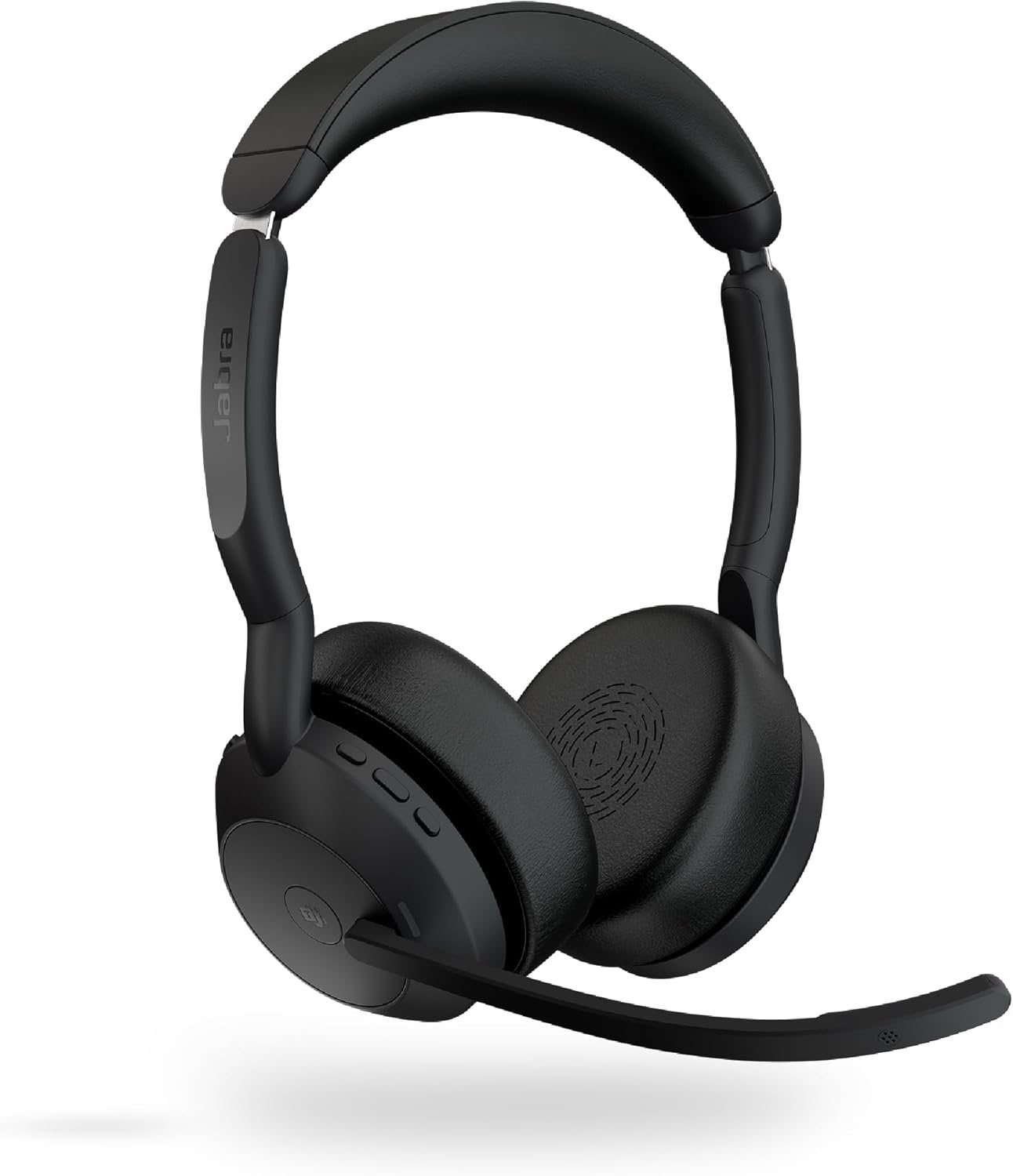 Jabra Evolve2 55 UC Stereo Wireless Noise-Isolating Headset - Black Open Box Refurbished