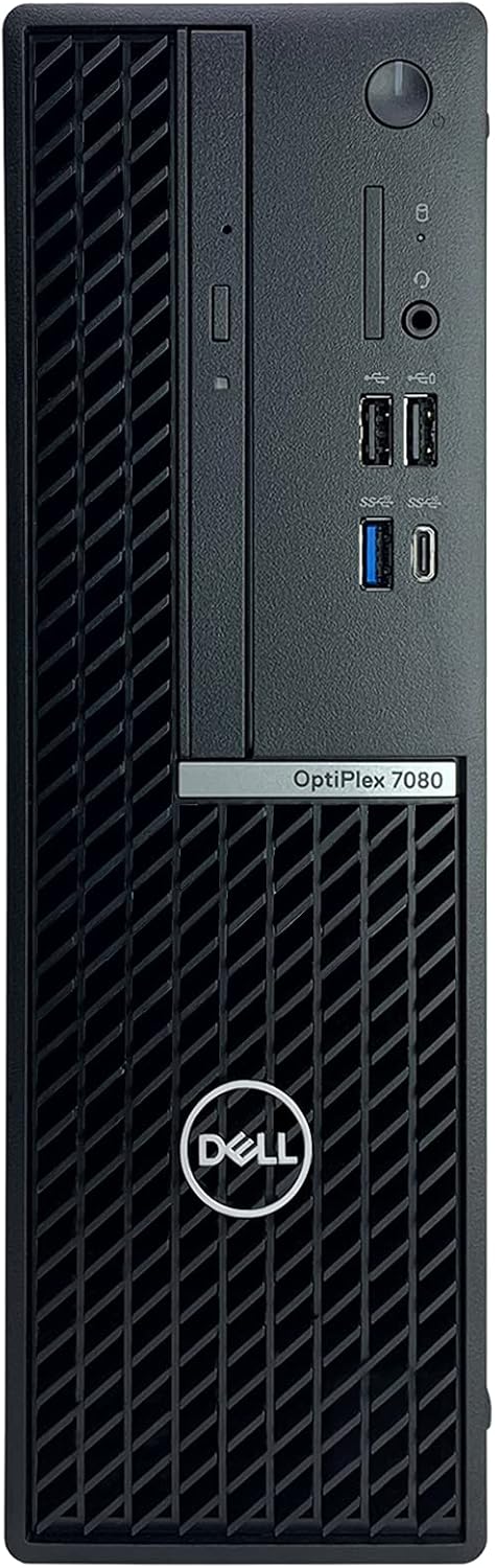 Dell OptiPlex 7080 SFF Small Form Factor Desktop Computer - 10th Gen Intel Core i7-10700 8-Core up to 4.80 GHz CPU, 16GB RAM, 512GB SSD
