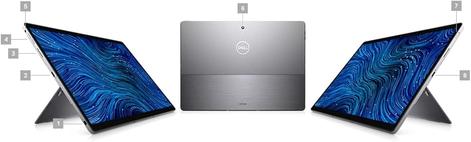 New Dell Latitude 7320 Detachable 2-in-1 Laptop Tablet Touch | 13" 1920x1280 FHD+ | Core i7-1180G7-512GB/ 16GB 4 cores @ 4.2 GHz Win 10/11Pro