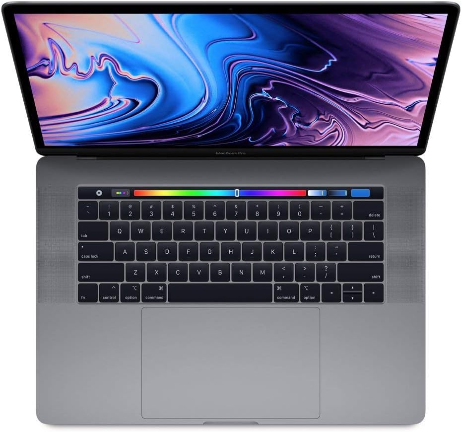 Mid 2019 Apple MacBook Pro with 2.9GHz Intel Core i9 (15 Inch, 16GB RAM, 512GB SSD) Space Gray (Renewed)