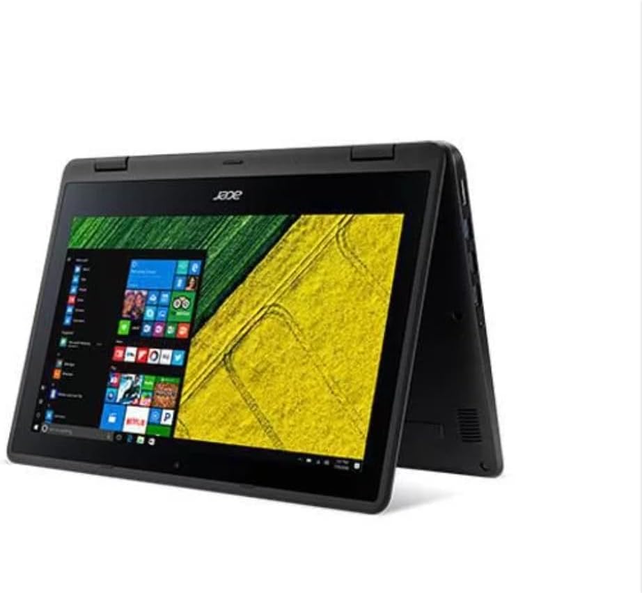 Acer TravelMat Spin B118-RN Touch screen Laptop - Intel Celeron N3450, 4GB RAM, 64GB, Windows 10  - Black Refurbished