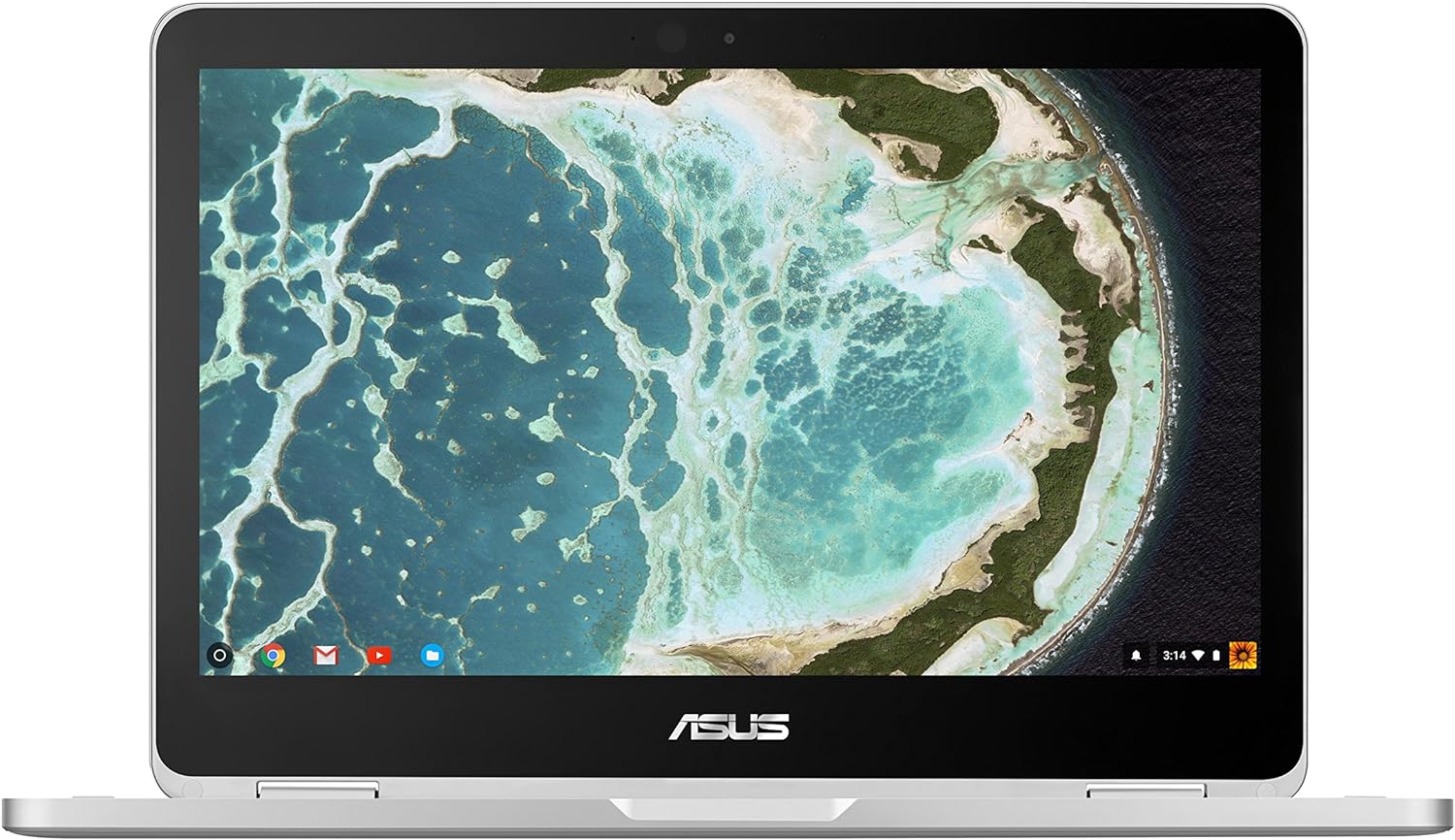 Asus Chromebook Flip 12.5inch Touchscreen Convertible Chromebook Intel Core M3, 4GB RAM, 64GB Flash Storage, USB Type C,