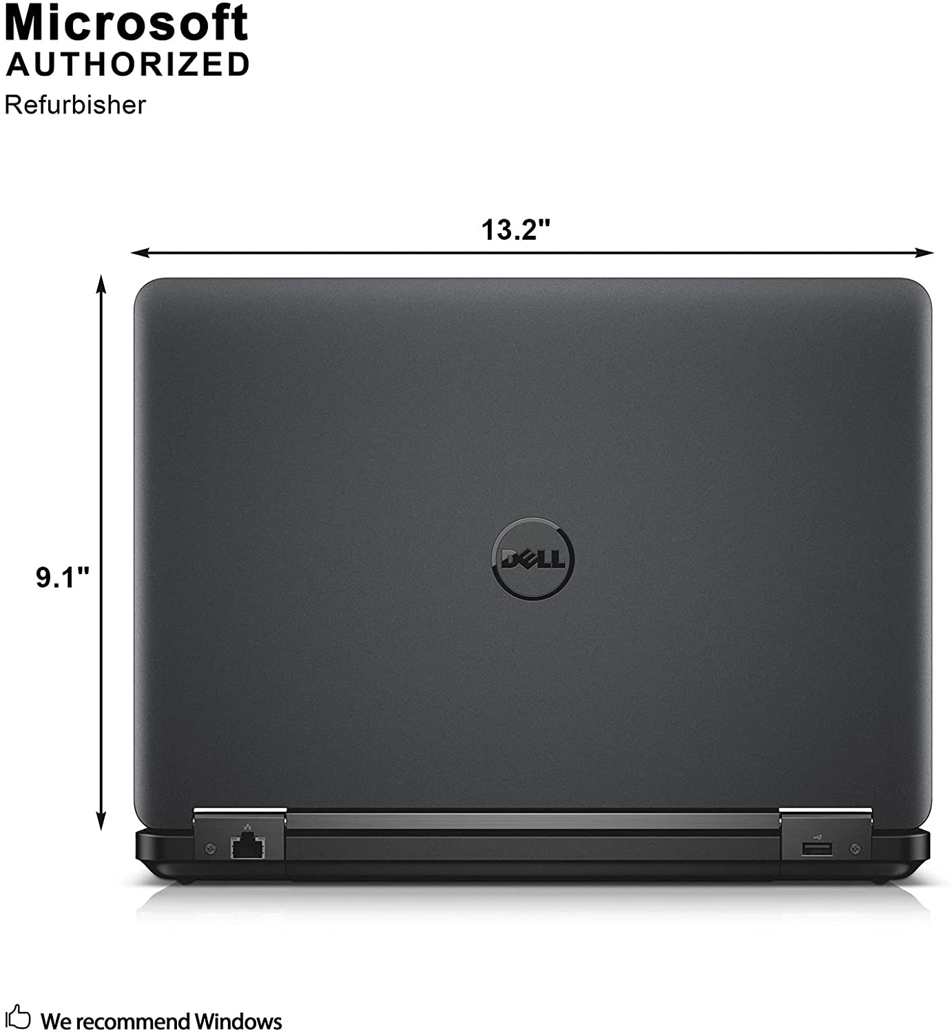 Dell Latitude E5440 14in  Intel Core i7-4600u 2.1GHz 16GB 256 SSD Windows 10 Professional (Renewed)