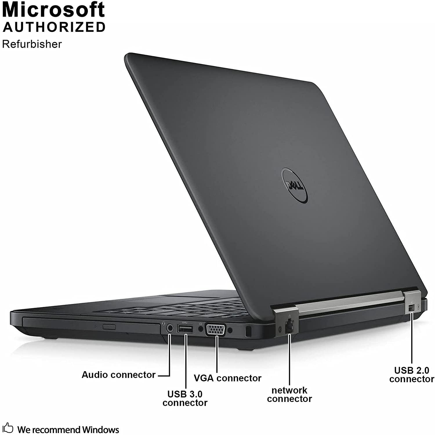 Dell Latitude E5440 14in  Intel Core i7-4600u 2.1GHz 16GB 256 SSD Windows 10 Professional (Renewed)