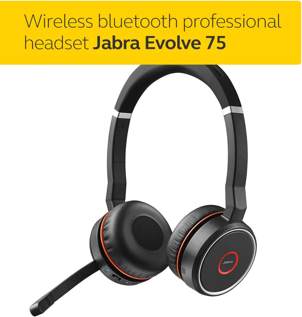 Tai Nghe Jabra Headset Jabra Evolve 75 Ms Stereo Tai Nghe Jabra