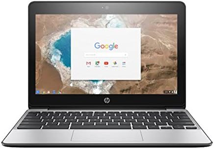 Hewlett Packard HP Chromebook 11 G5, 11.6", Celeron, 4GB, 16GB, X9U02UT, Black Refurbished