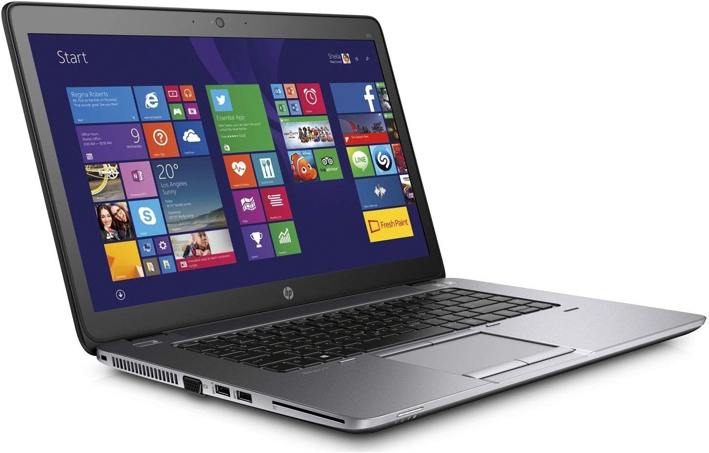 HP EliteBook 850 G2 15.6" - Intel Core i7-5600U (2 Core) 2.60GHz - 8GB- 256GB - Win 10 Pro (Renewed)