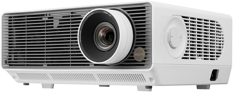 ProBeam BU60PST 8K 6200 Lumen Laser Projector AND Titan TNS-72 Screen Package