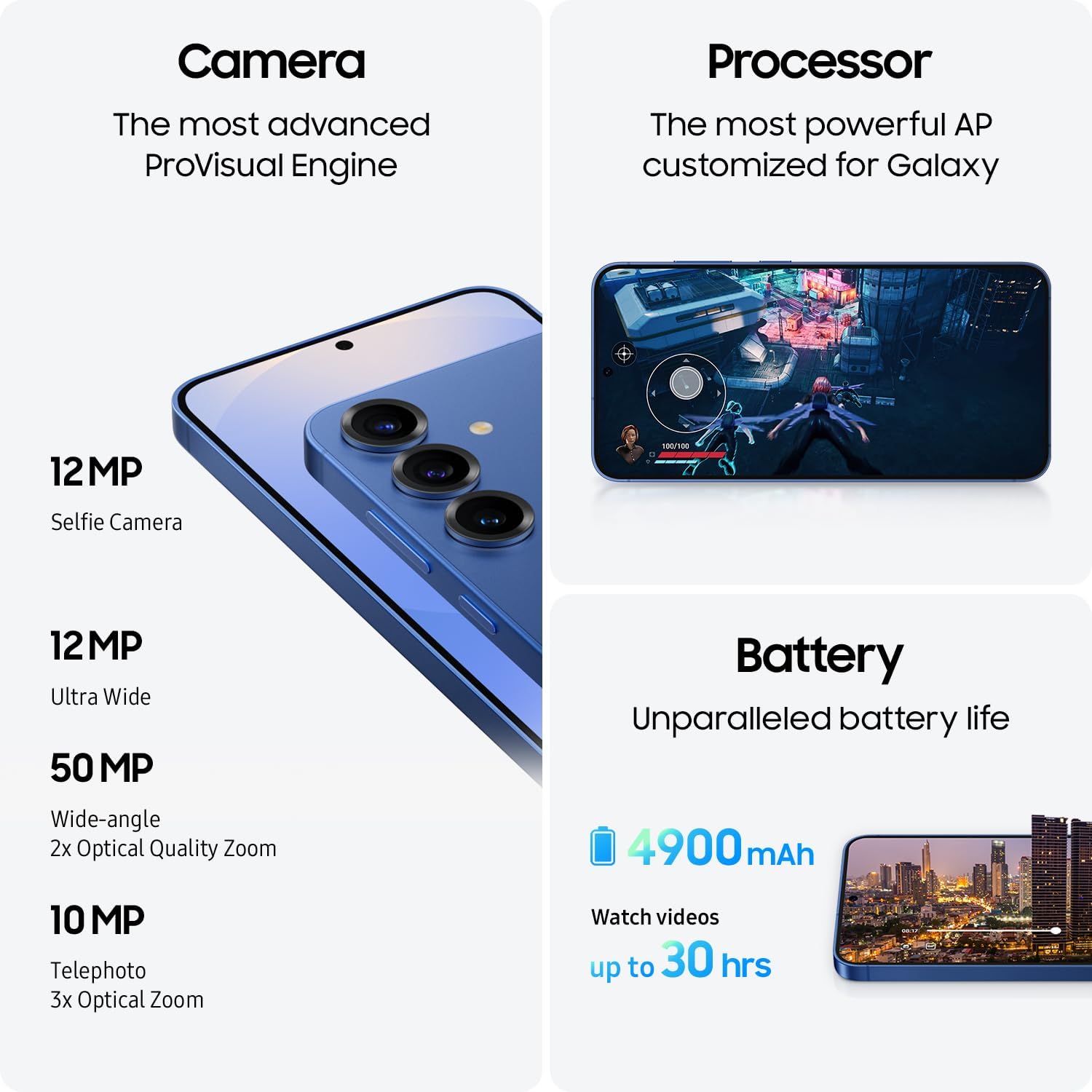 Samsung Galaxy S25+ (Plus) 256GB - Icyblue - Unlocked – Atlas