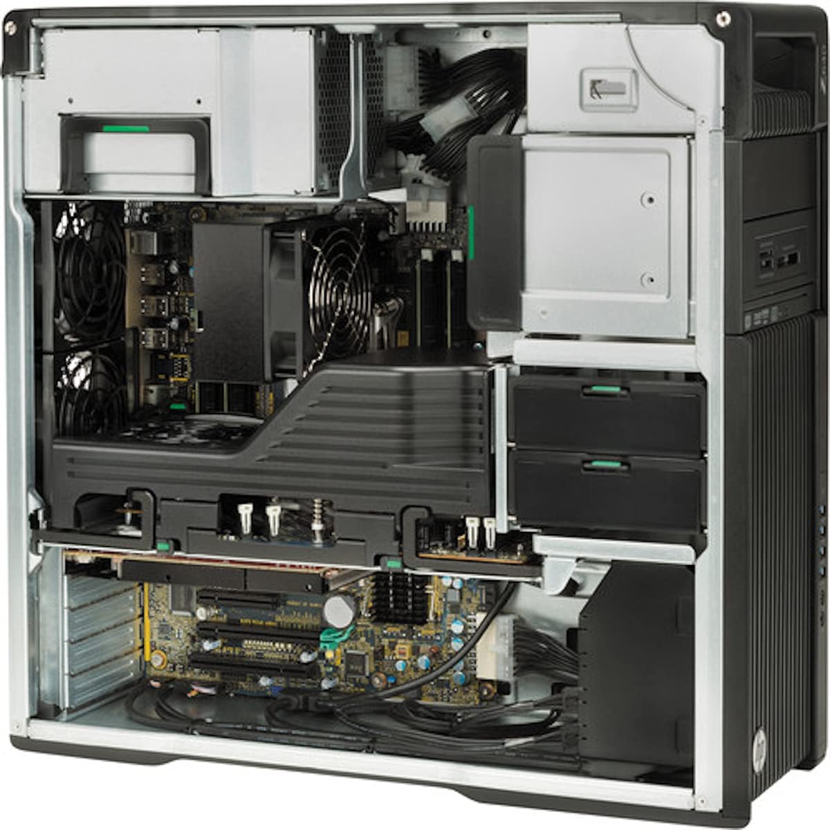 Z620 Rear HP Z620 Workstation Intel Xeon E5-2630 2.6GHz 16-Cores 32GB RAM 500GB ...