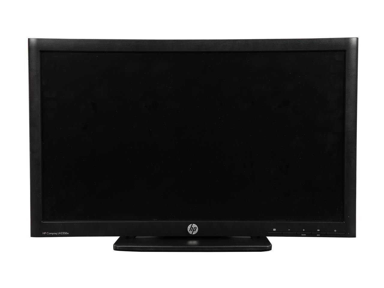 HP 22-Inch Screen LED Monitor, Black Refurbished - Atlas Computers & Electronics 