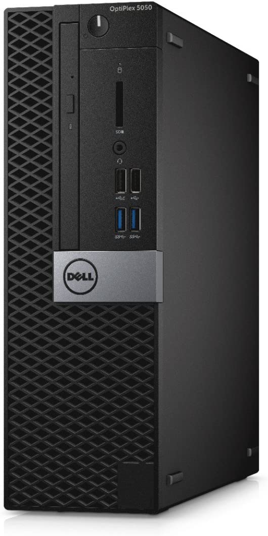 Dell OptiPlex 5050 SFF Desktop, Intel Core i5-6500, 8GB RAM, 256GB SSD, Black Refurbished