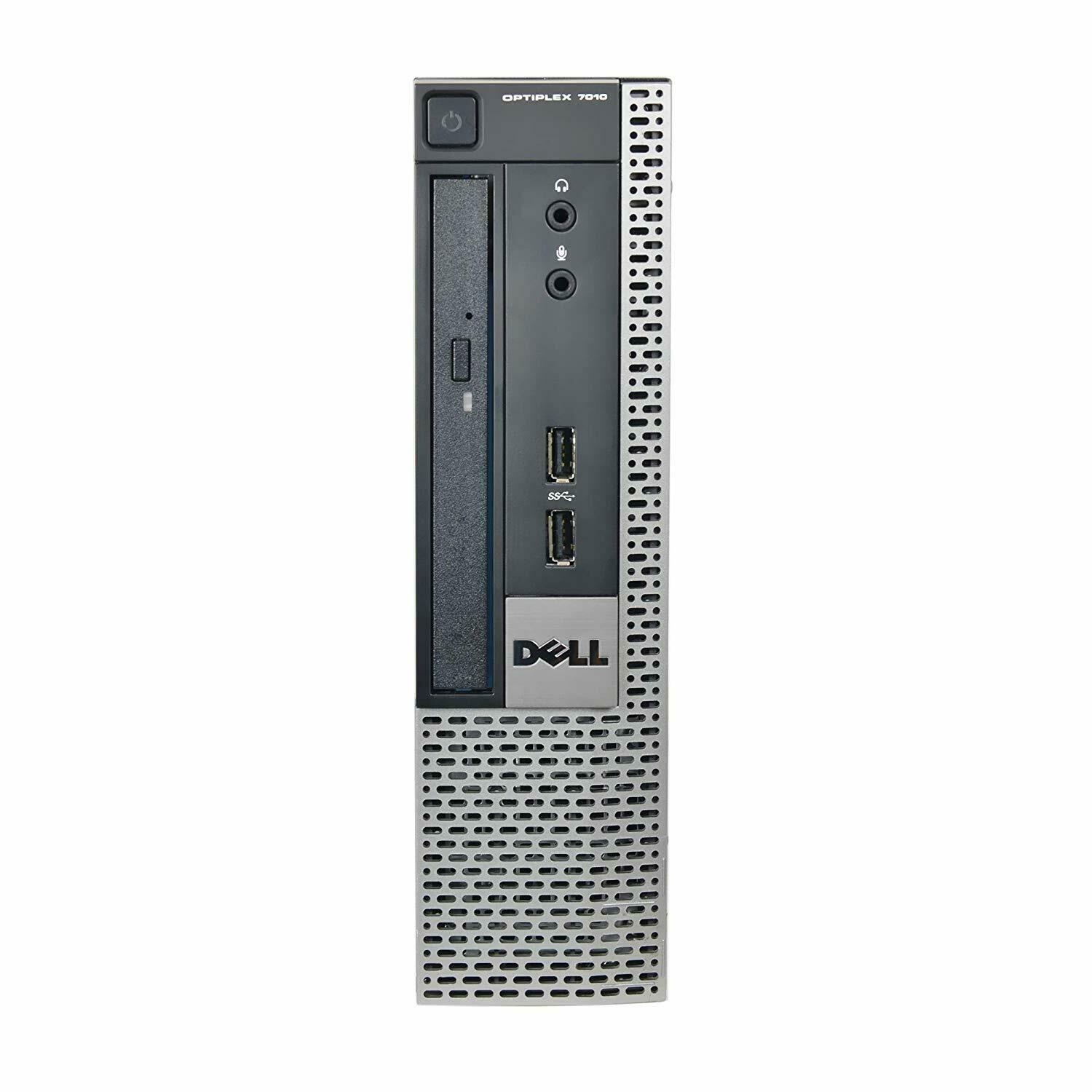 Dell Optiplex 7010 SFF Intel i3-3220 3.3GHz 8GB 128SSD DVD Windows 10 Pro + 19" WiFi(Renewed)