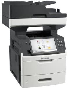 Lexmark MX711DE Laser Multifunction Printer - Monochrome - Plain Paper Print - Desktop