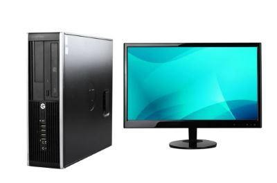 HP Compaq Elite 8300 Ultra Slim DESKTOP- 8GB - 500GB HDD - Intel i5 Processor - Win 10 Pro - WiFi - 22" monitor - Keyboard & Mouse - BLK - REFURBISHED - Atlas Computers & Electronics 