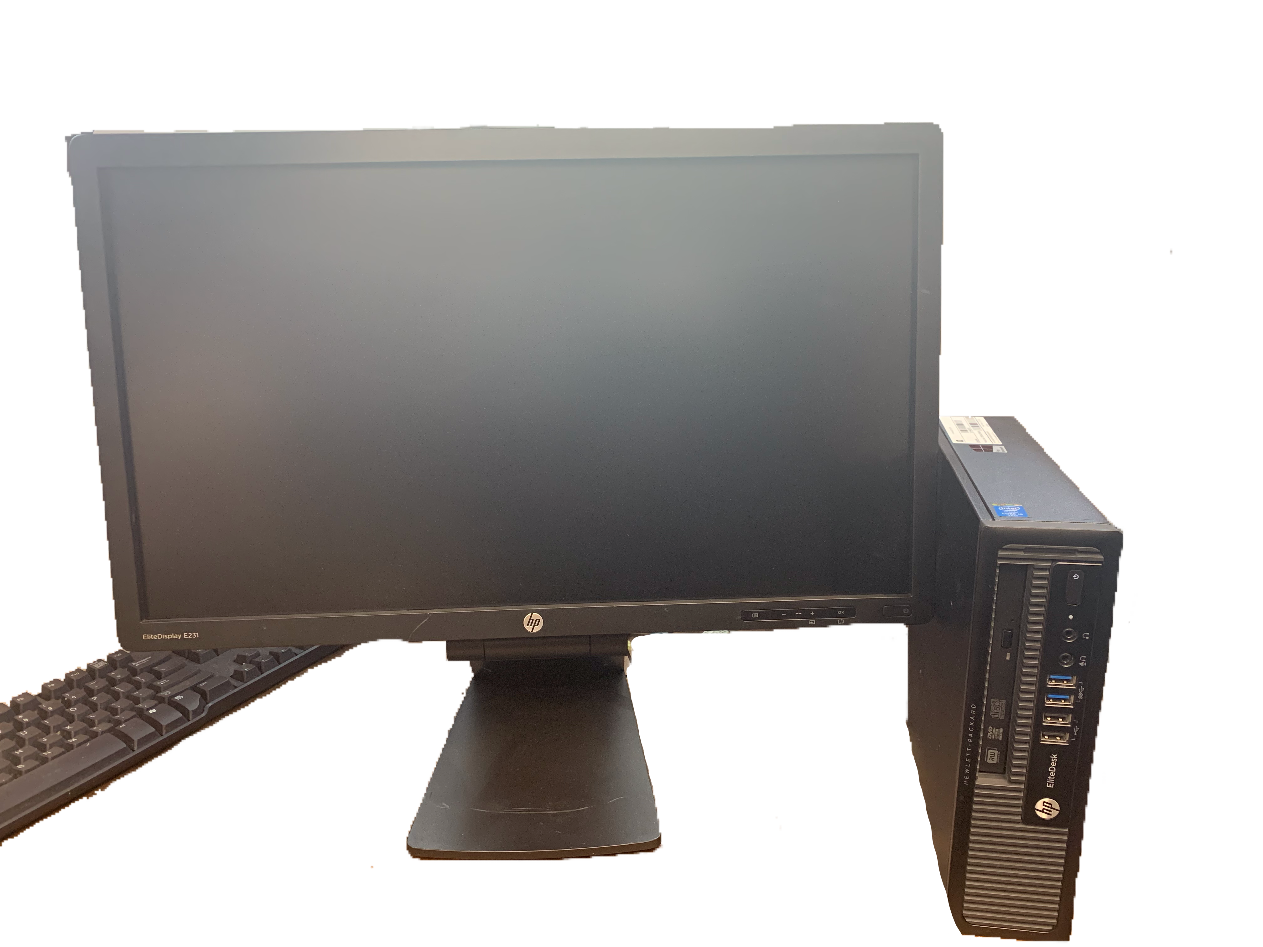 HP EliteDesk 800 G1 SFF Desktop,Intel i5,8GB RAM,128GB SSD,Win10