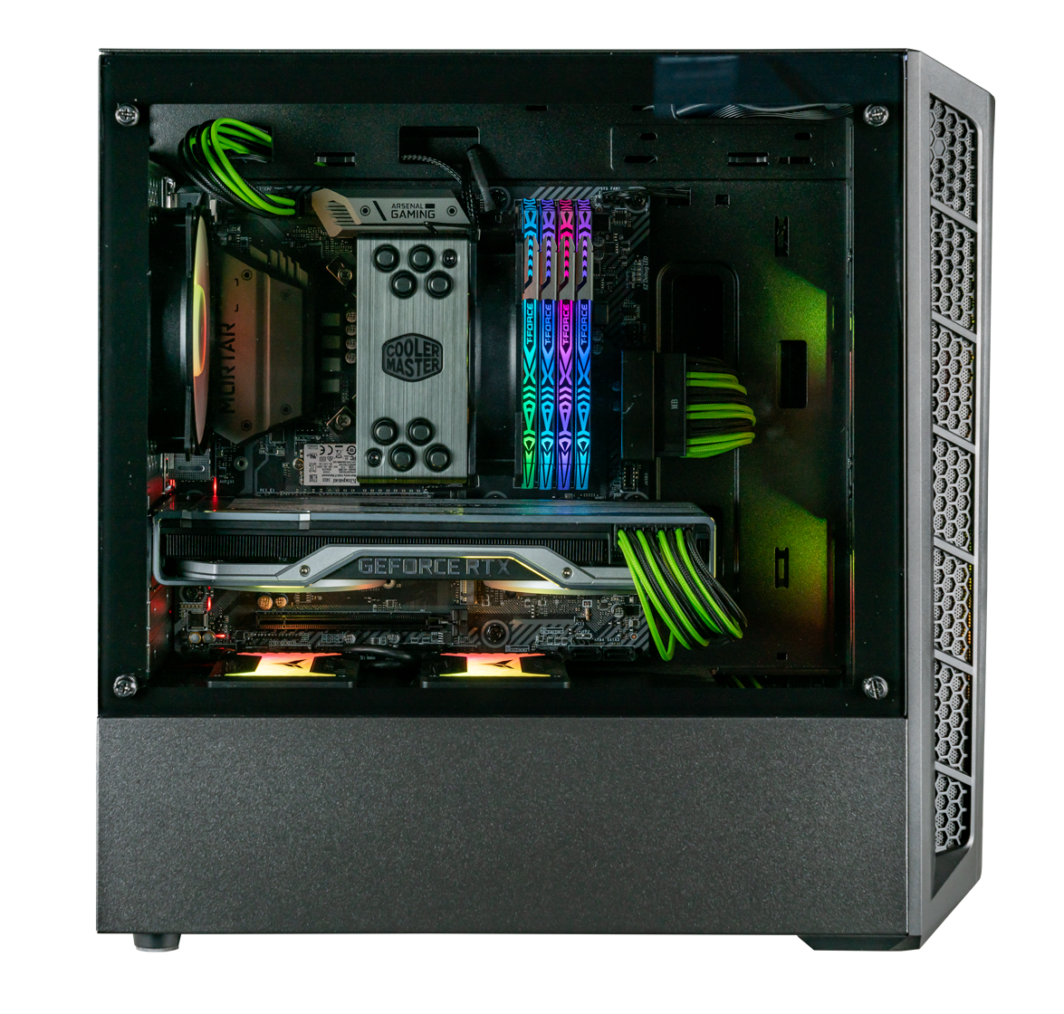 Atlas Gaming System Intel Core i7-11700 4.9GHZ, 32Gb DDR4 500GB Nvme Drive, win 11 Pro with Wifi