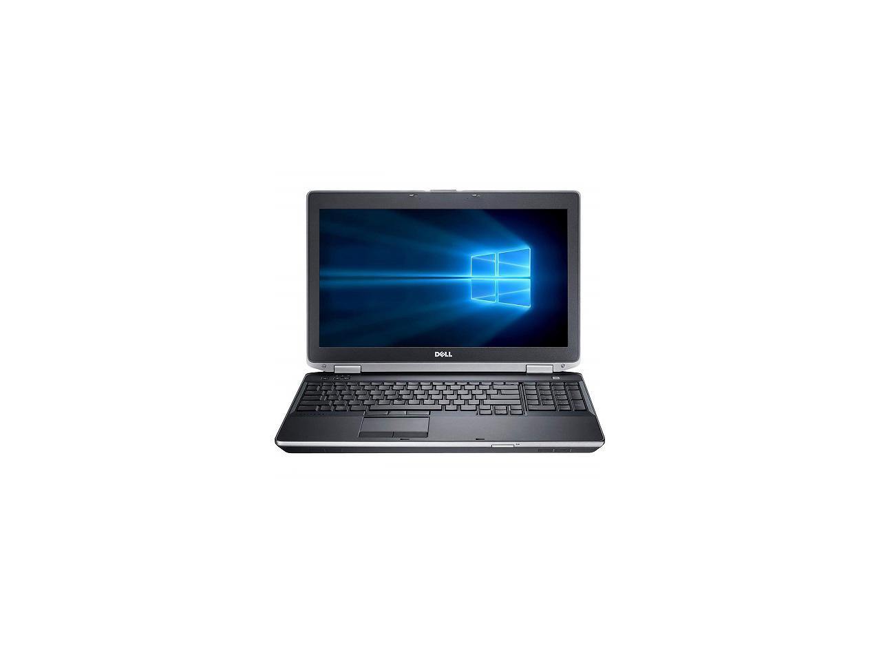 DELL E6530 - 8GB RAM - 128GB SSD - i5-3320M 2.6Ghz  - WINDOWS 10 PRO -15.6 inch - Webcam - BLACK - REFURBISHED - Atlas Computers & Electronics 