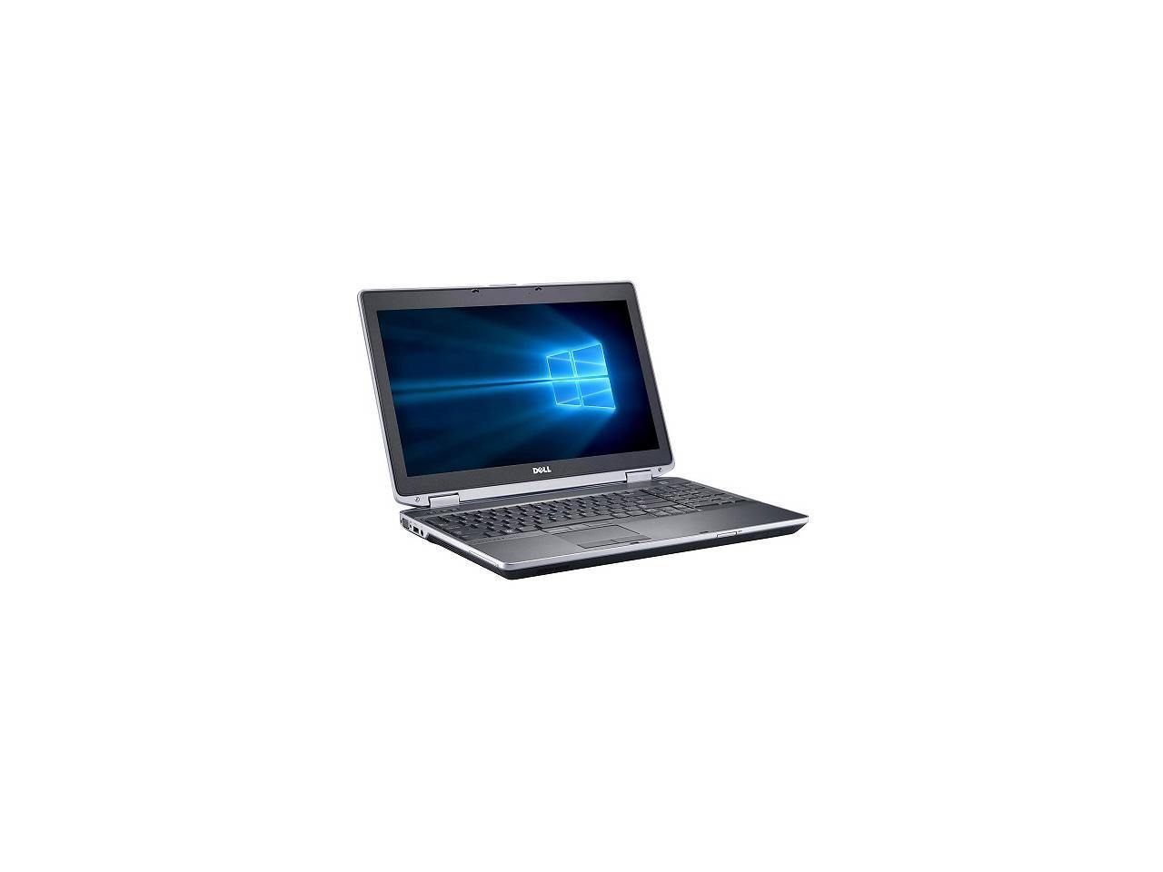 DELL E6530 - 8GB RAM - 128GB SSD - i5-3320M 2.6Ghz  - WINDOWS 10 PRO -15.6 inch - Webcam - BLACK - REFURBISHED - Atlas Computers & Electronics 