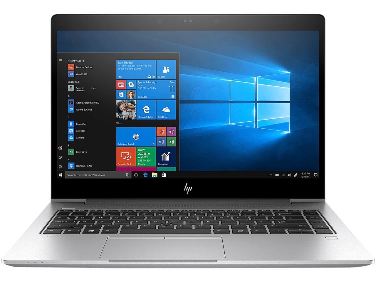 HP EliteBook 840 G5 14" Laptop,1.6GHz Intel Core i5-8250U,256GB SSD, 8GB DDR4-2400 SDRAM, Win10 Pro - Atlas Computers & Electronics 