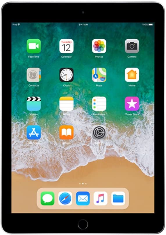 Apple iPad 5th Generation | 9.7in 128GB Space Gray Wi-Fi +4G Unlocked - Renewed - Atlas Computers & Electronics 