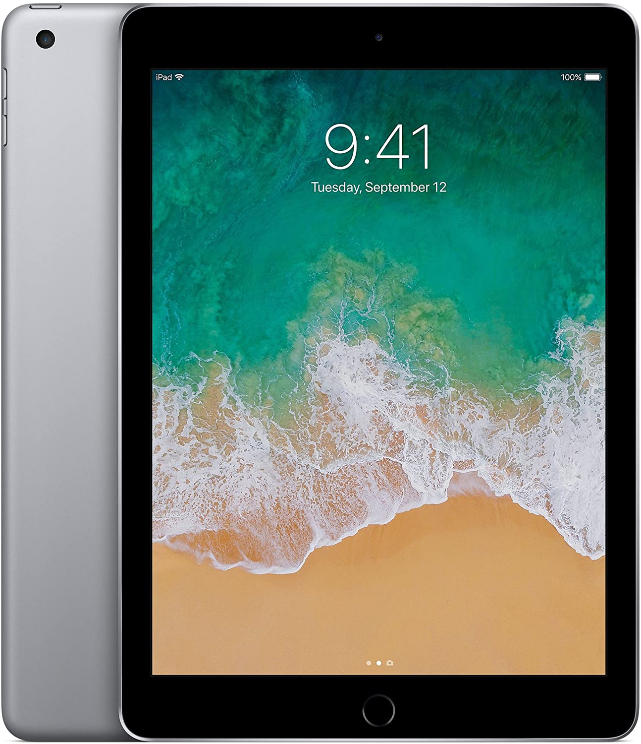 Apple iPad 5th Generation | 9.7in 128GB Space Gray Wi-Fi +4G Unlocked - Renewed - Atlas Computers & Electronics 