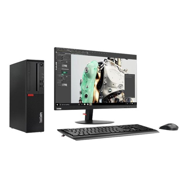 Lenovo System ThinkCentre M710S i5-6500 8GB 1TB W10PD SATA WiFi Dell 19" Monitor Refurb