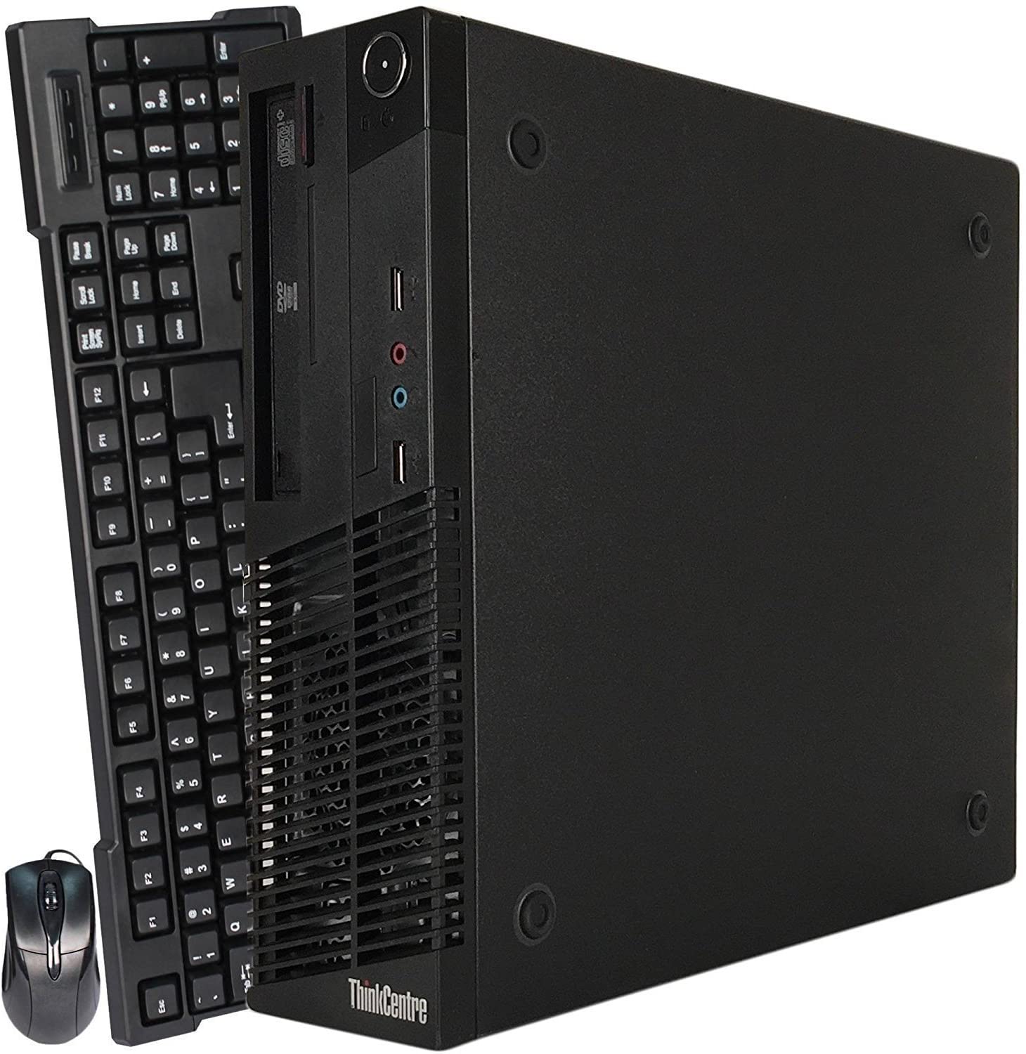 Lenovo M82 SFF Business Desktop, Intel Core i3-2120,8GB RAM, 500GB HDD,DVD, Win10 Pro Wi-Fi(Renewed)