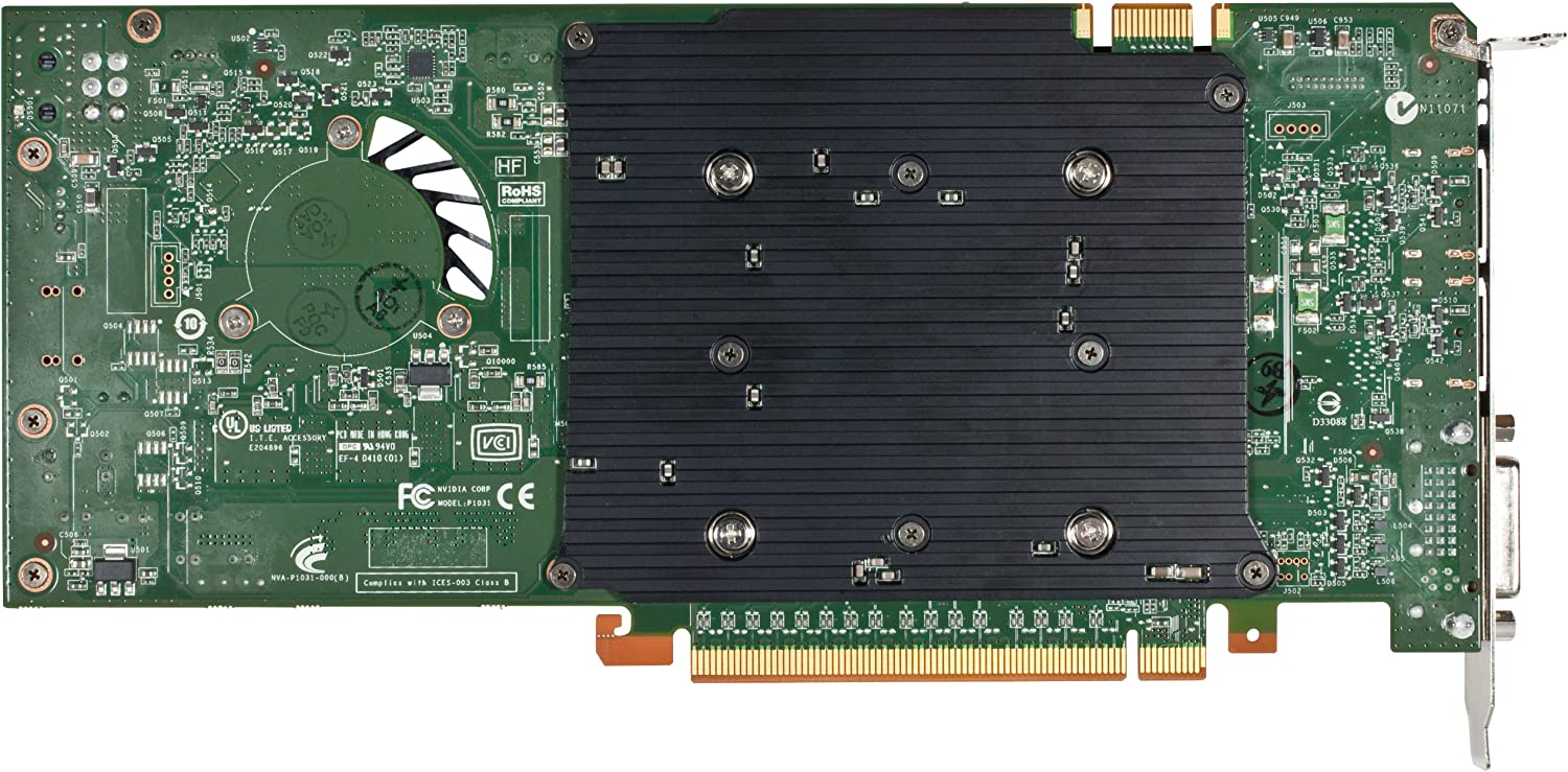 NVidia Quadro 4000 2GB GDDR5 PCI-E X16 Video Card, Used (1* DVI-I & 2xDisplayPort)