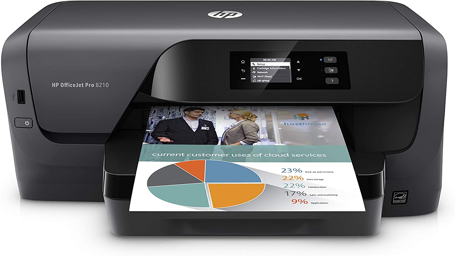 HP OfficeJet Pro 9110 Wireless Color Printer, HP Instant Ink Ready New
