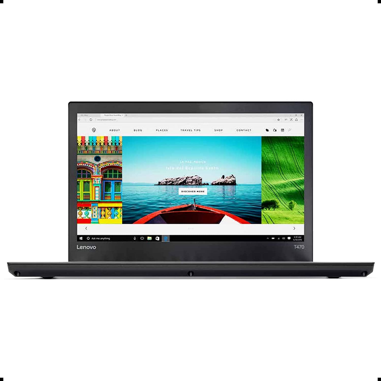 Lenovo ThinkPad T470 14" Intel Core i5-7500U 2.60GHz -8GB DDR4 256GB SSD Webcam Win 10 Pro(Renewed)