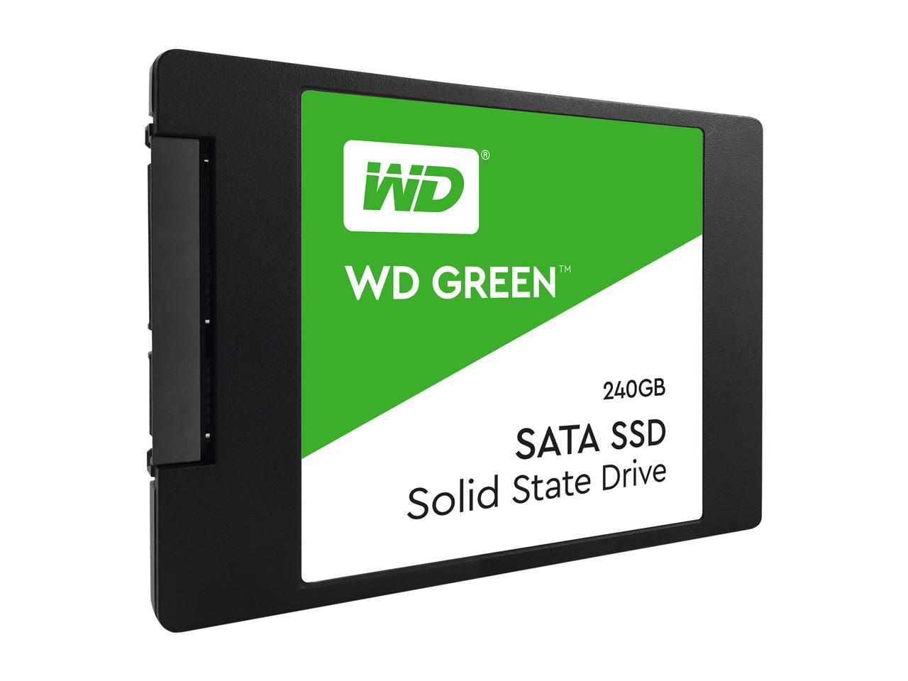 WD Green 240GB Internal PC SSD - SATA III 6 Gb/s, 2.5