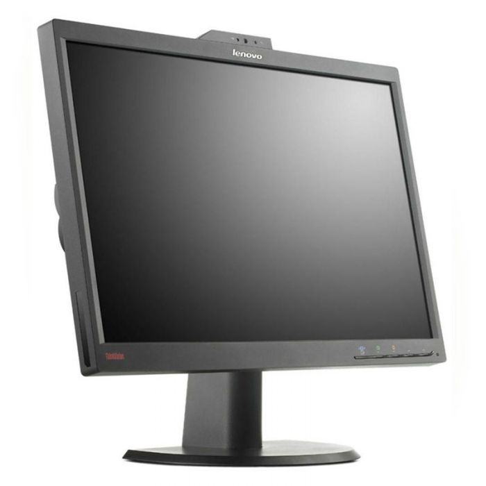 Lenovo  L2251X 22" LCD Monitor(1000:1,250cd/m2,1680x1050, 5ms,VGA/DVI-D)Webcam Black(Refurbished)