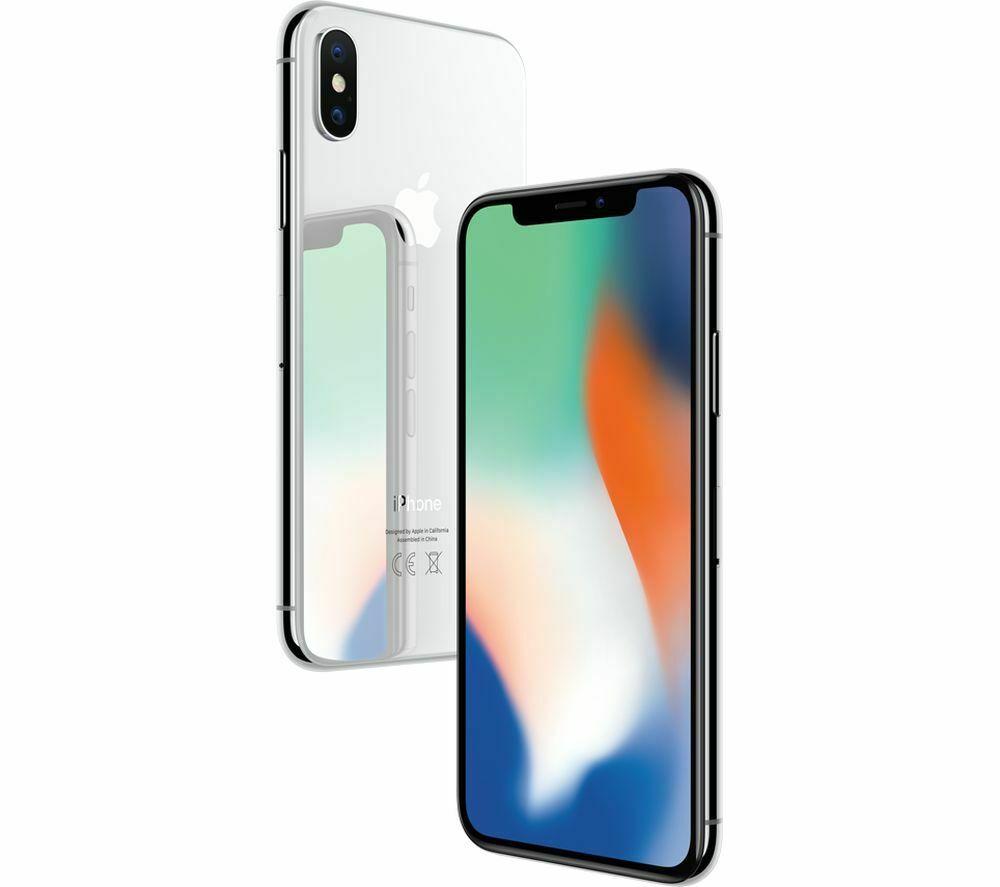 APPLE IPHONE X A1901 64GB UNLOCKED SMARTPHONE-BLK  Refurbished with Charger - Atlas Computers & Electronics 