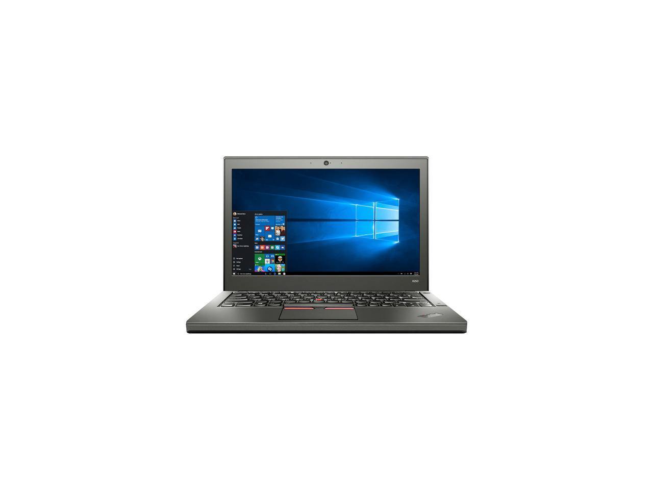 Lenovo Thinkpad X250 i5 5500u 2.2GHz 8GB Ram 256GB SSD Windows 10 Pro. Refurbrished - Atlas Computers & Electronics 